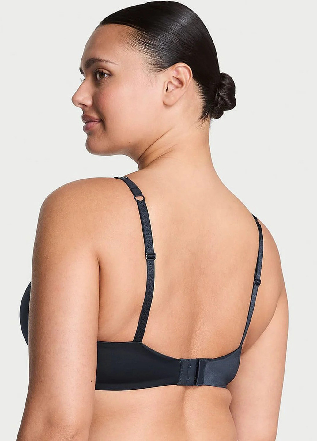 Темно-синий демисезонный комплект (бюстгальтер, трусики) Victoria's Secret