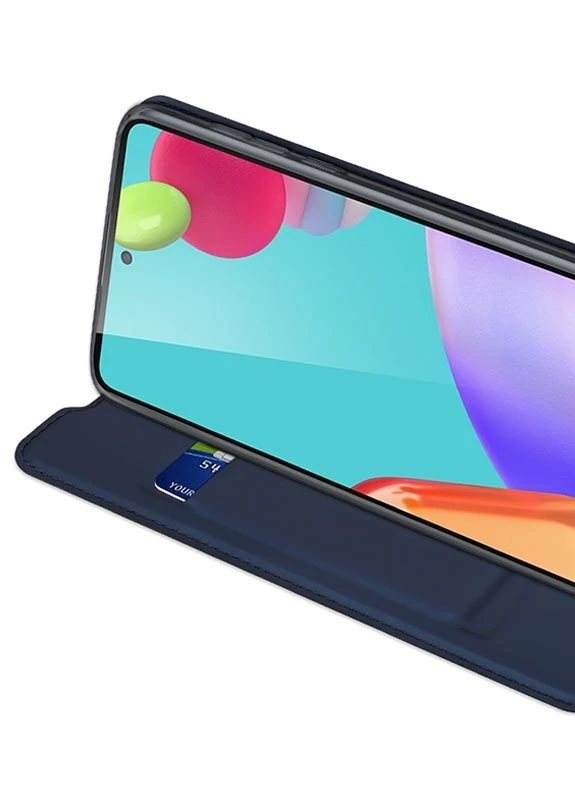 Чохол-книжка з кишенею для візиток для Samsung Galaxy A72 4G / A72 5G Синій (is_00000042672_4) Dux Ducis (238479825)