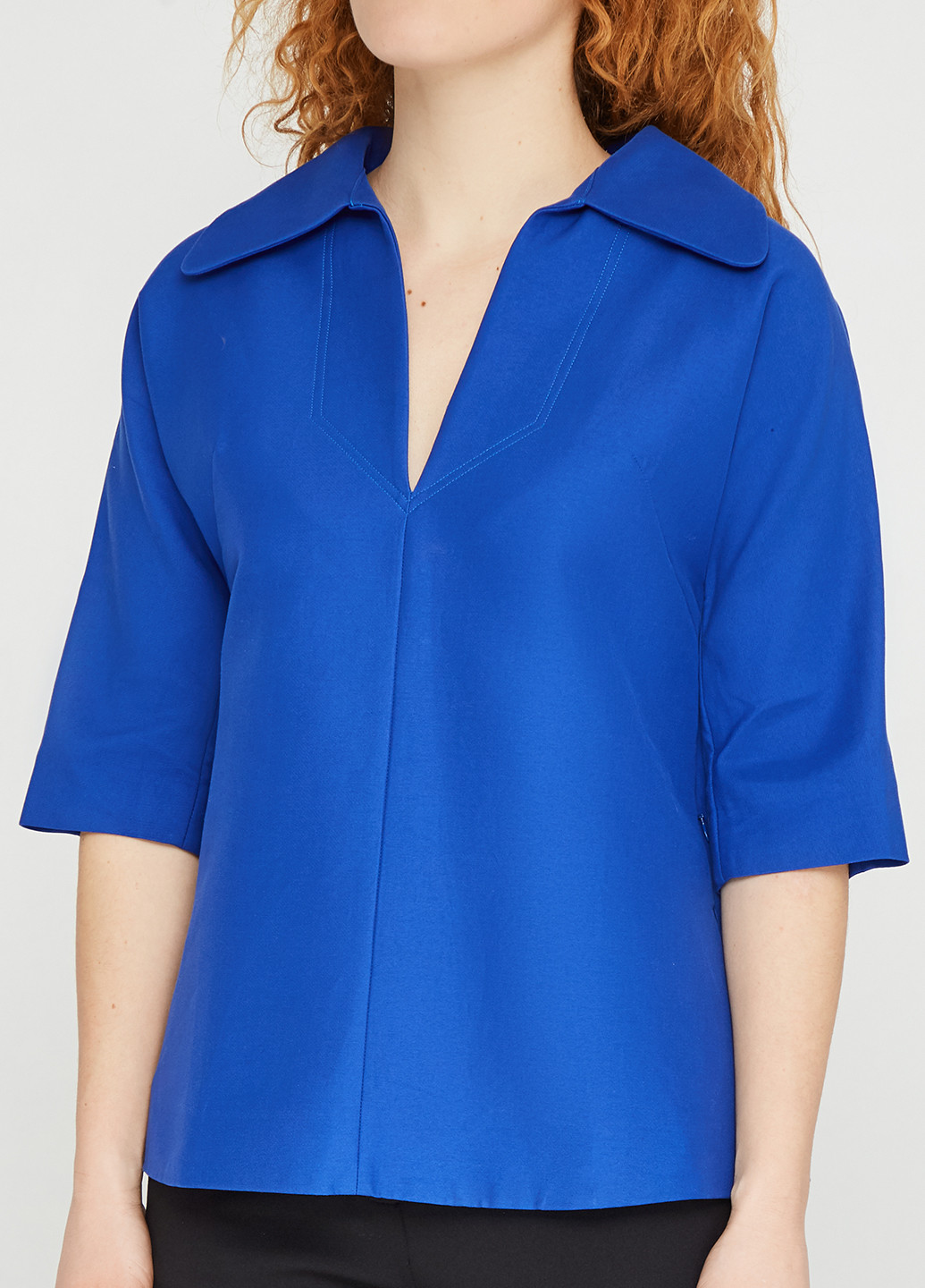 Синяя демисезонная блуза Marni