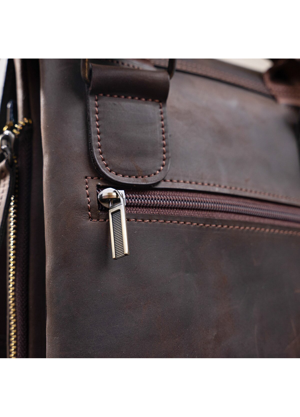 Чоловіча шкіряна сумка 22х26х2,5 см Shvigel (229459975)