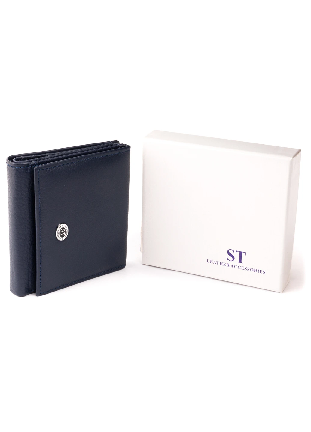 Жіночий шкіряний гаманець 10х9х1,3 см st leather (229460990)