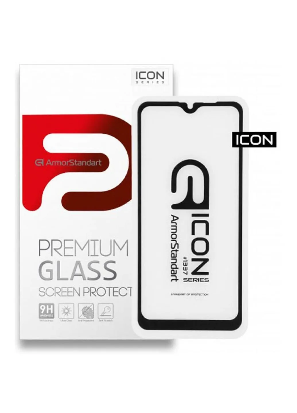 Скло захисне Icon Realme С2 Black (ARM56298-GIC-BK) ArmorStandart (249599866)
