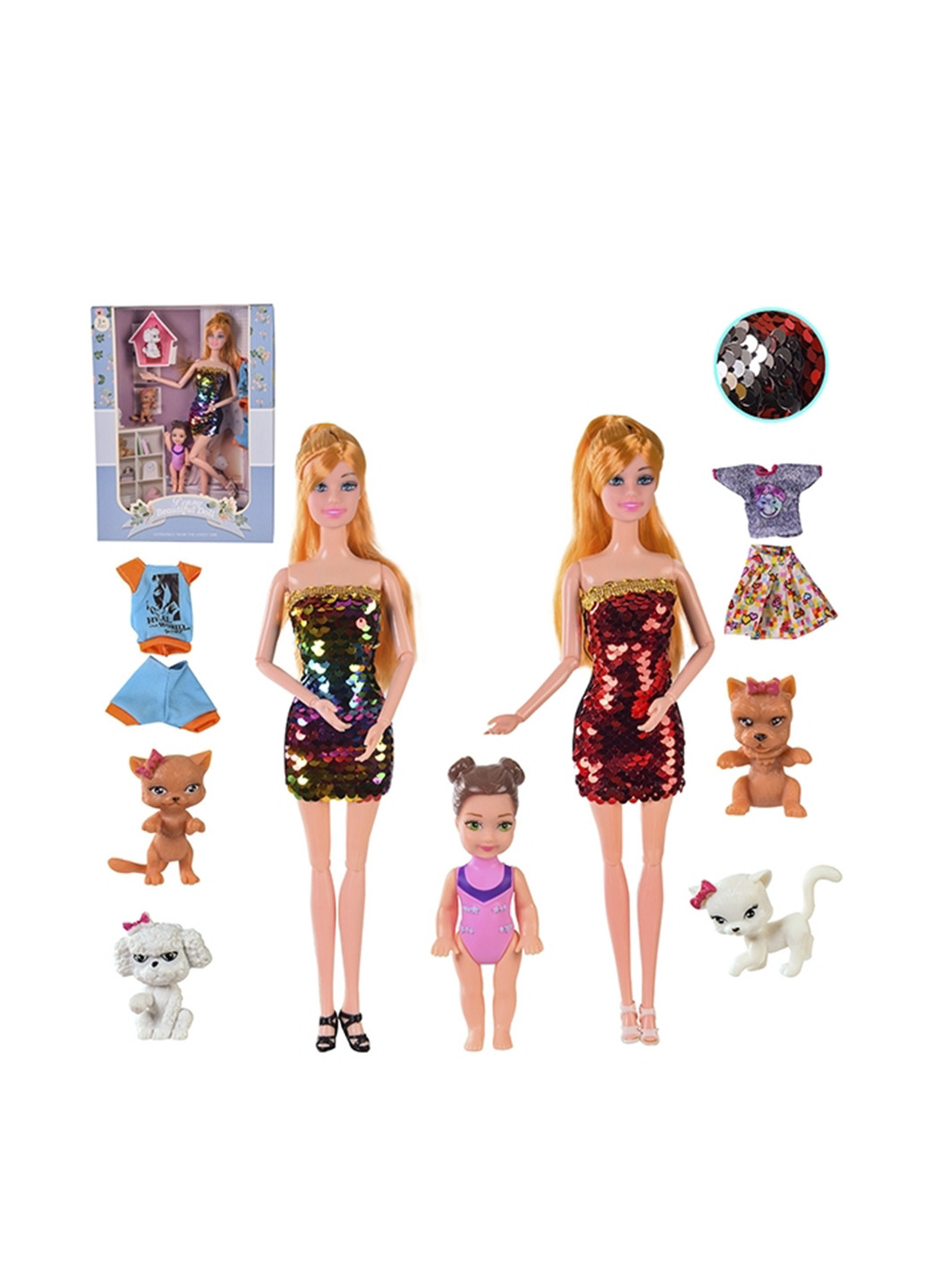Кукла с аксессуарами, 29 см Shantou (286314257)