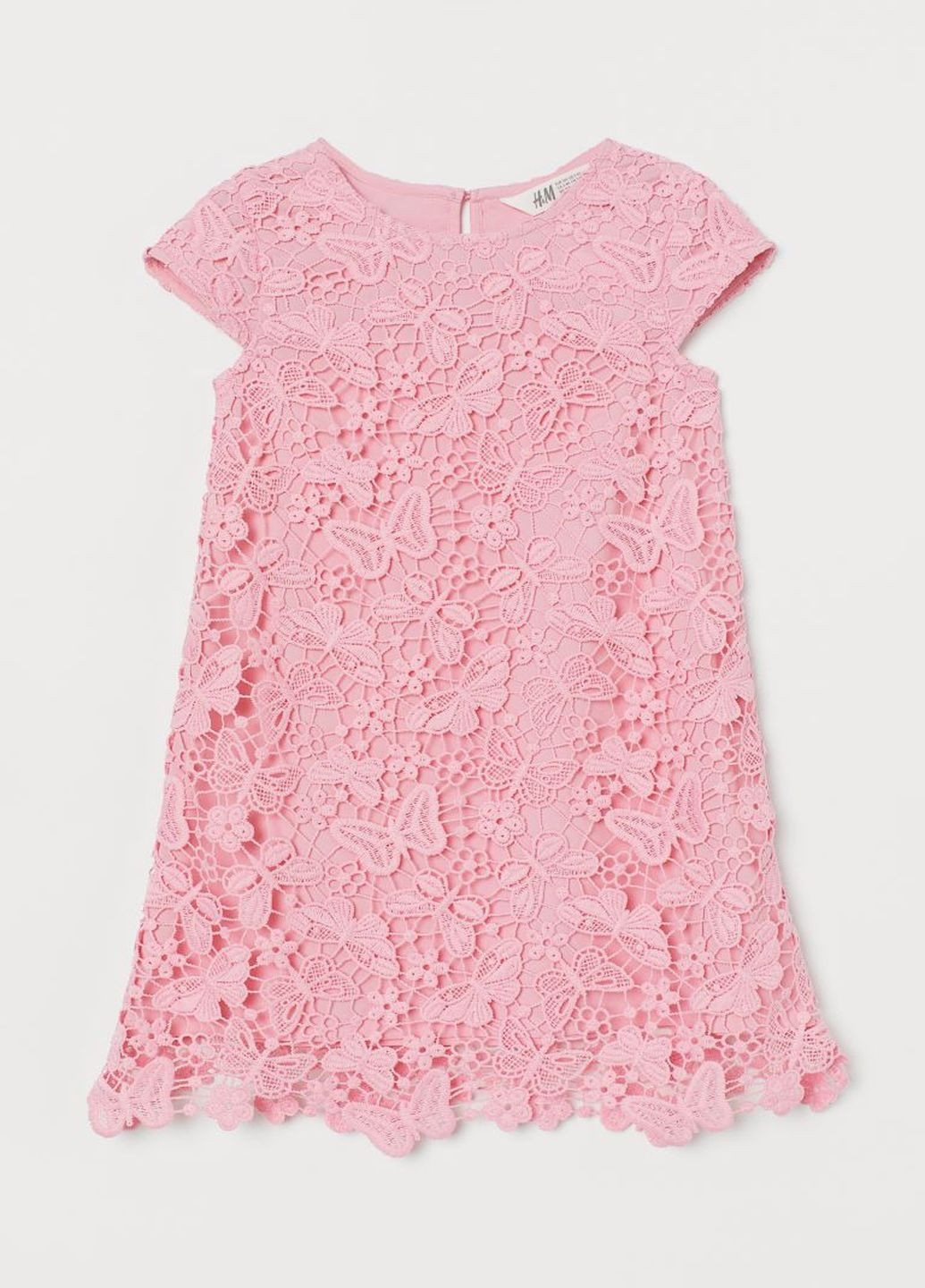 Розовое платье H&M (223458611)