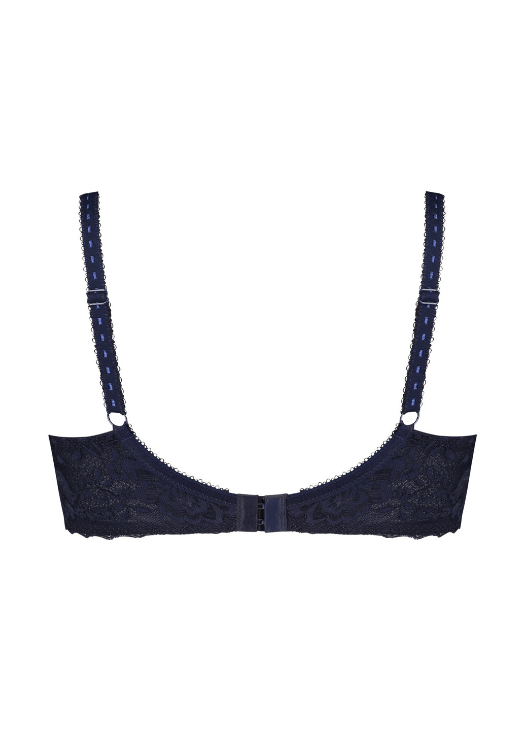 Темно-синій бюстгальтер для годуючих мам Hunkemoller без кісточок бавовна, мереживо