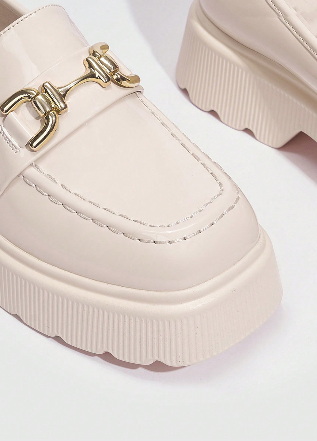 SHEIN Лоферы лоферы кремовый з искусственная кожа, китай — демисезон (365957438)