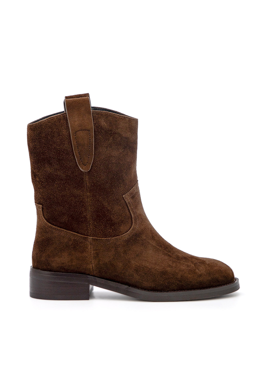 Коричневые осенние полусапоги Respect