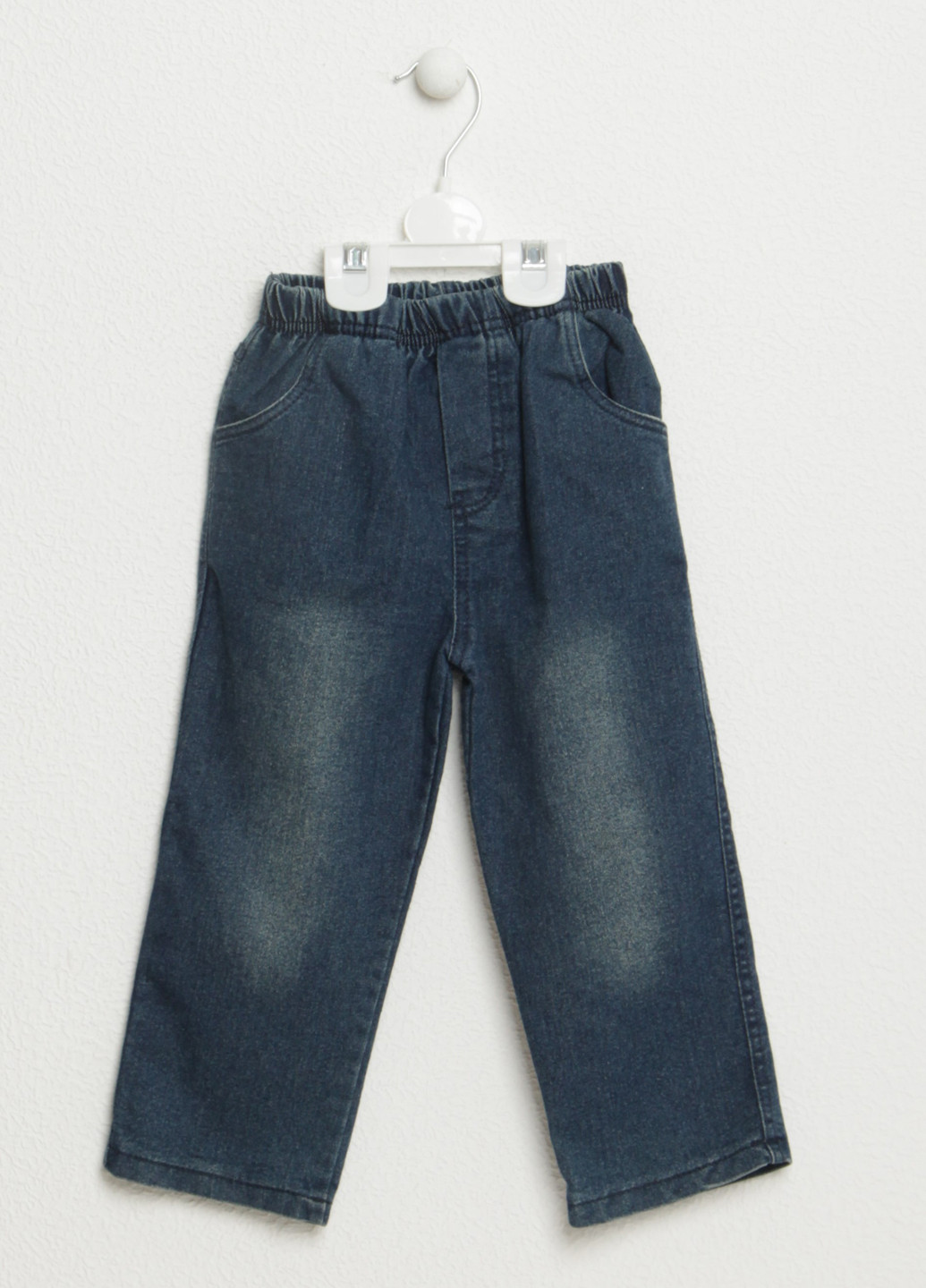 Темно-синие демисезонные прямые джинсы Mtp