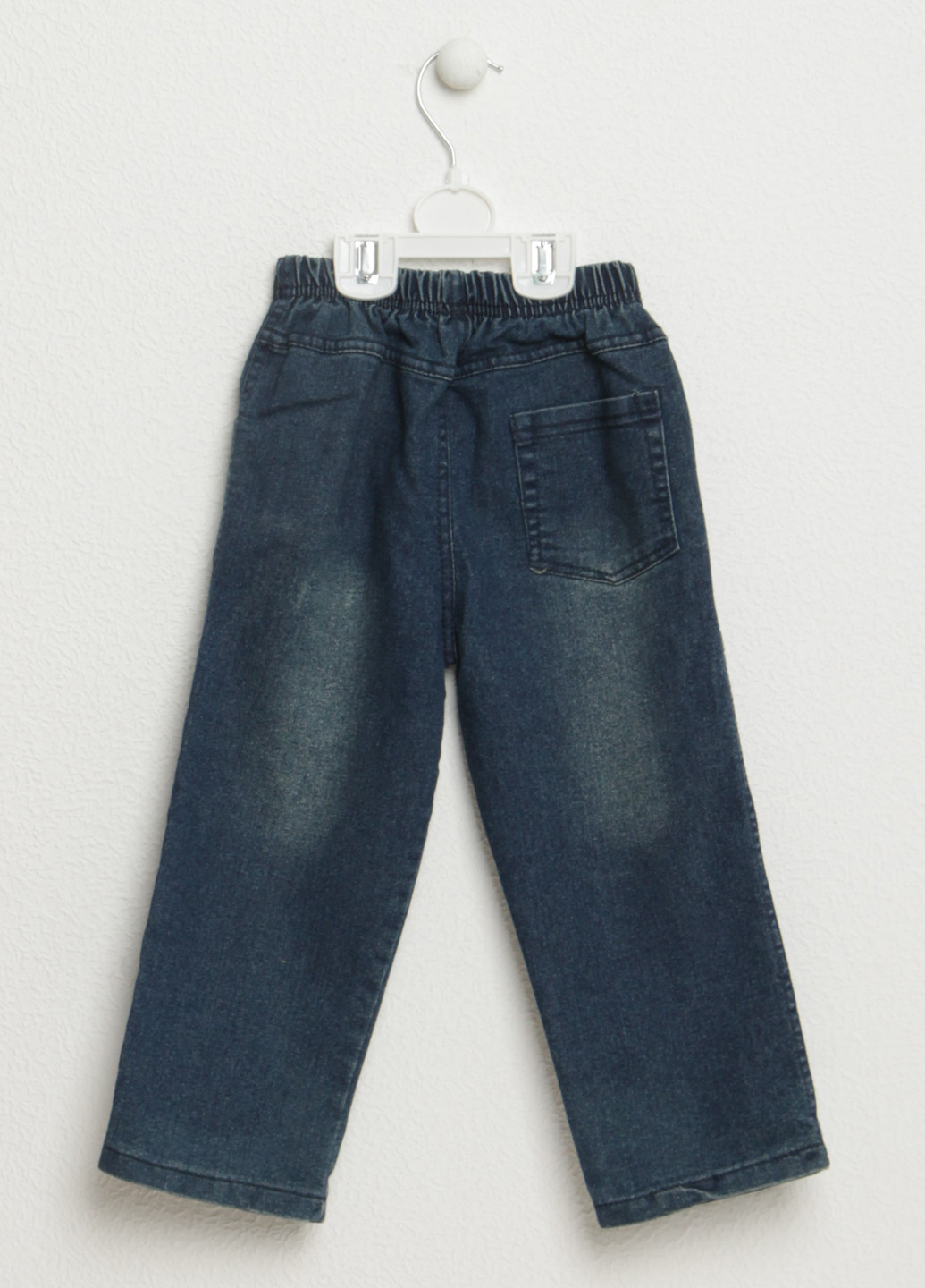 Темно-синие демисезонные прямые джинсы Mtp