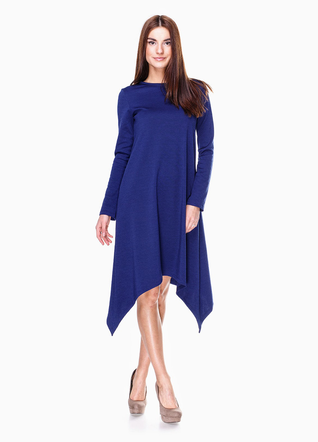 Синя кежуал сукня Bon-Ion Design Studio однотонна