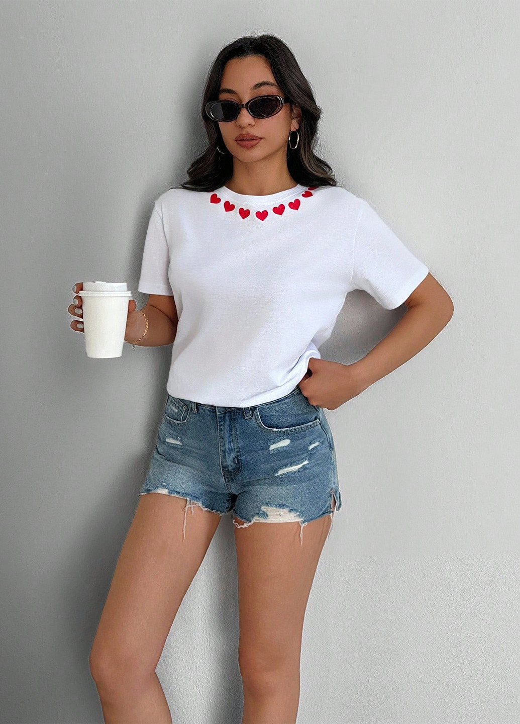 Футболка SHEIN - (365437502)