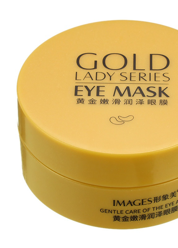 Гидрогелевые золотые патчи Gold Lady Series Eye Mask c коллагеном - 60 шт Images