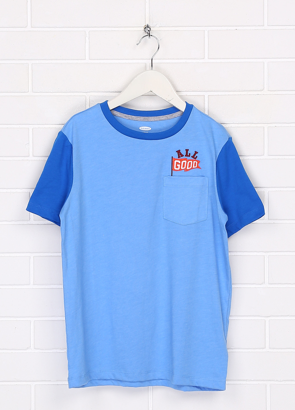 Синяя летняя футболка Gap Kids