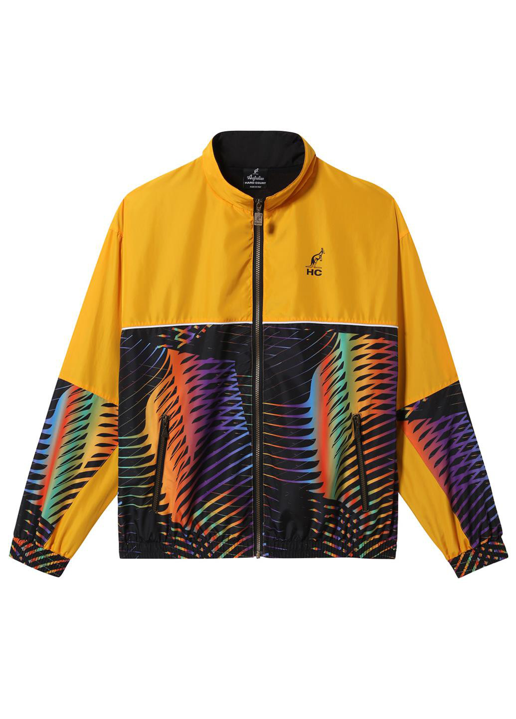 Комбинированная демисезонная ветровка Australian TRAINING JACKET SMASH CHAOS