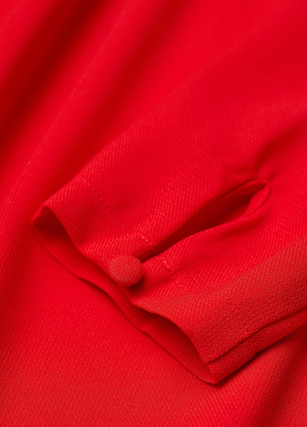 Яскраво-червона кежуал плаття а-силует H&M однотонна