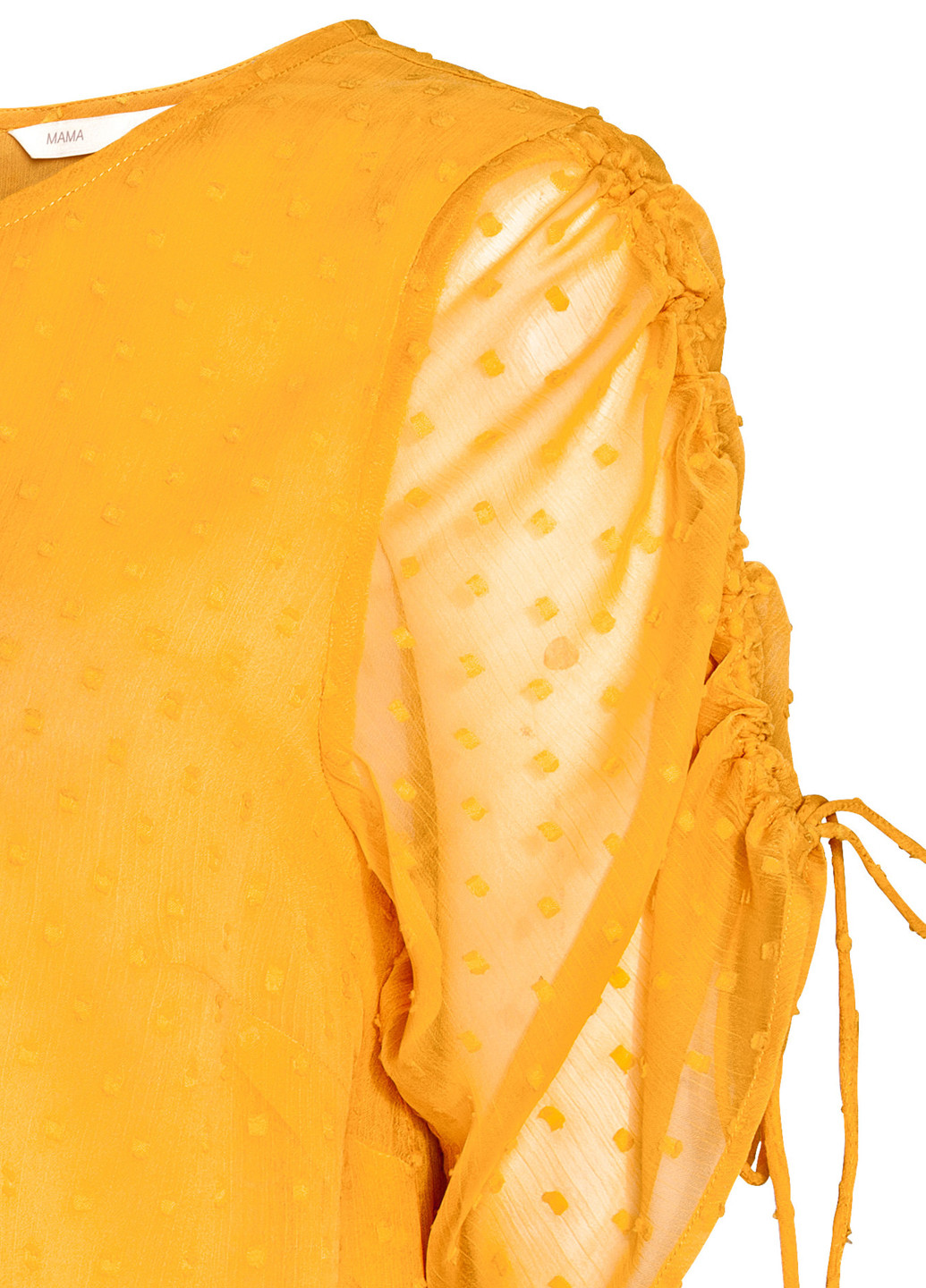 Жовта літня блуза для вагітних H&M