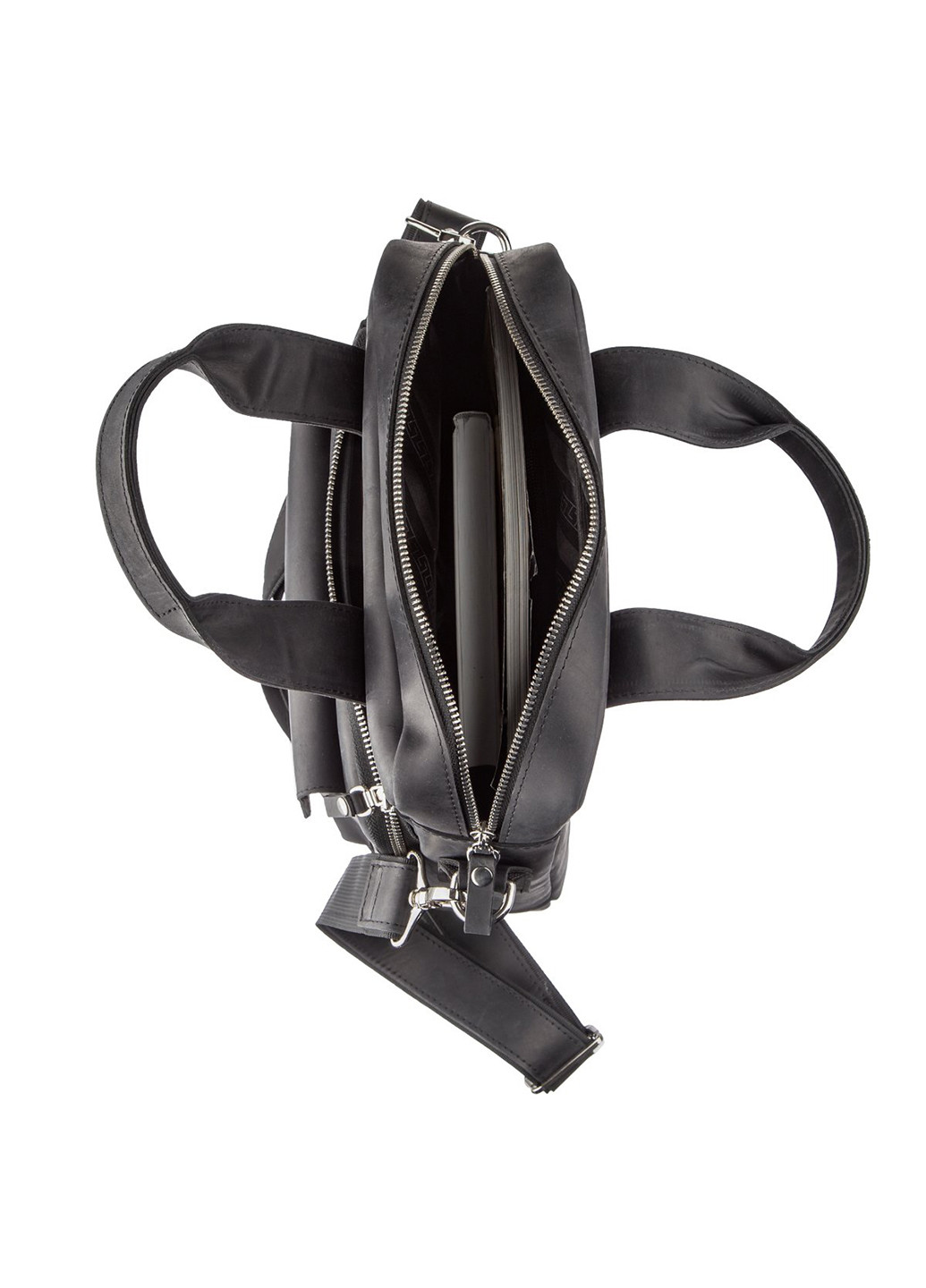 Чоловіча шкіряна сумка 25х33х7 см Shvigel (252413119)