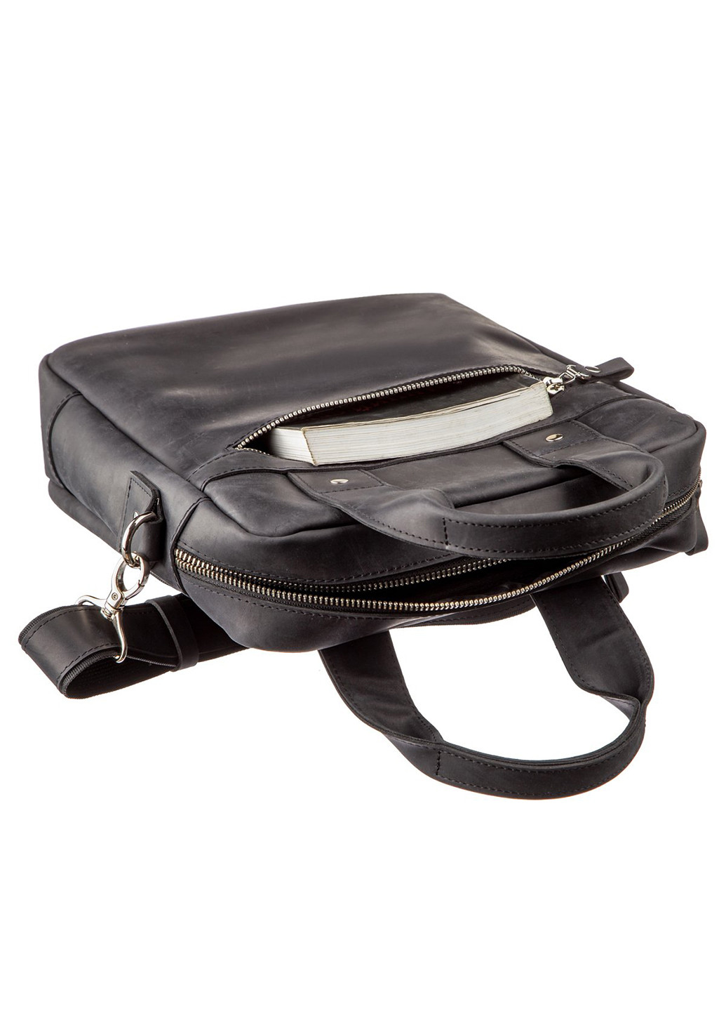 Чоловіча шкіряна сумка 25х33х7 см Shvigel (252413119)