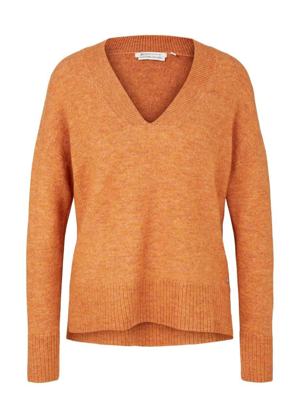 Помаранчевий зимовий пуловер пуловер Tom Tailor