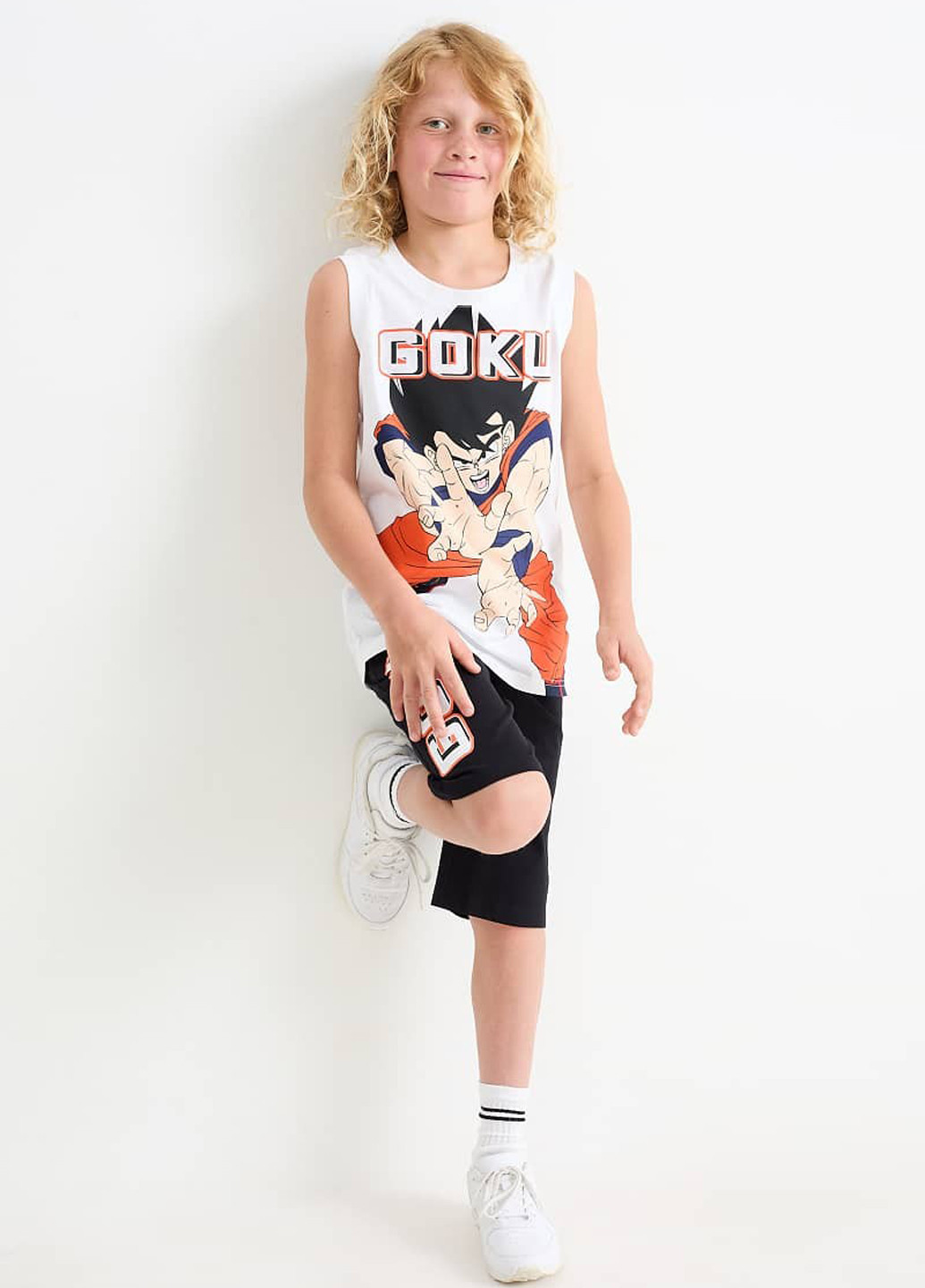 Біла літня футболка C&A