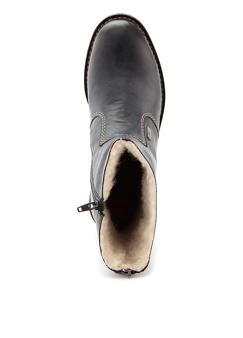 Осенние ботинки Rieker без декора из искусственной кожи