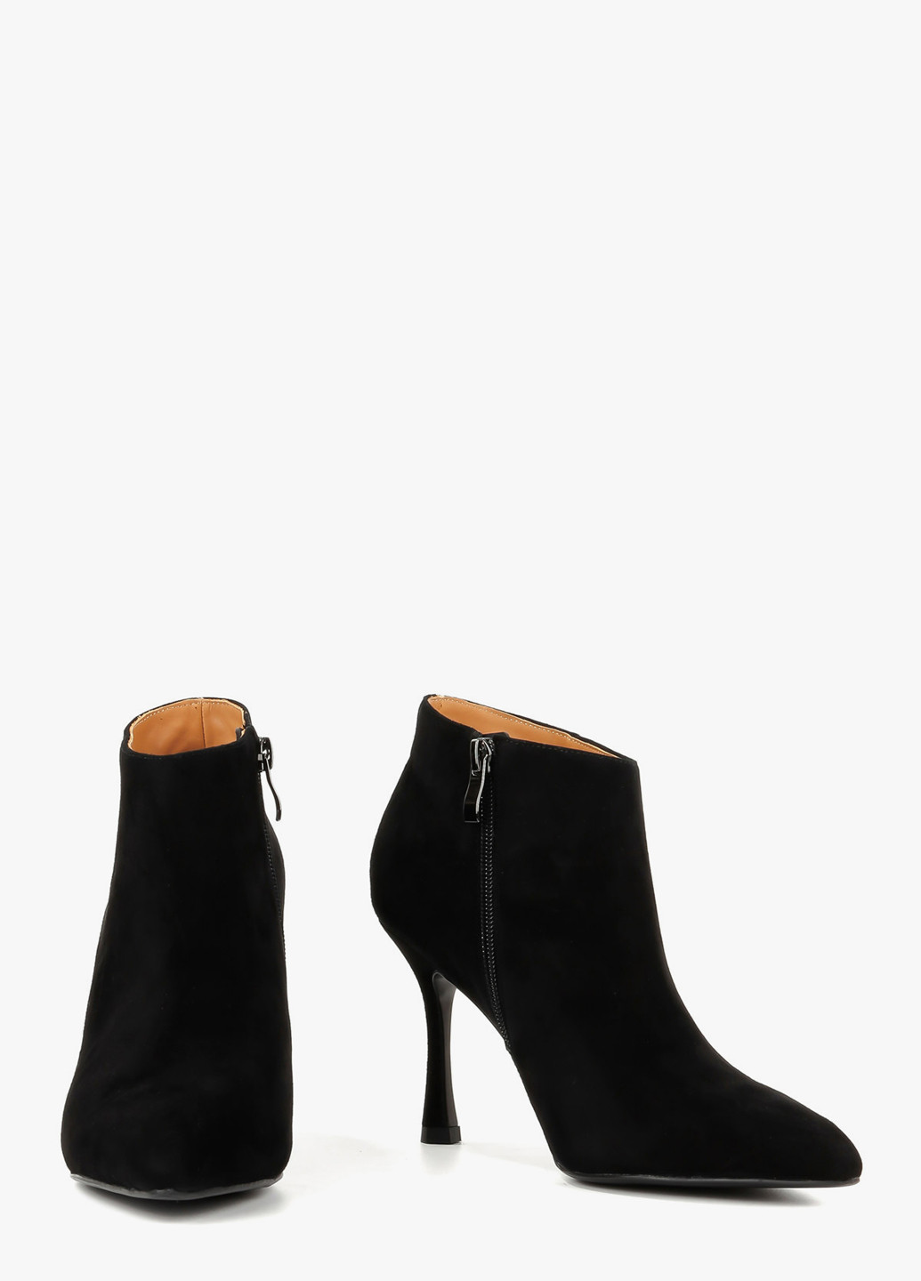 Черные демисезонная ботильоны Le'BERDES