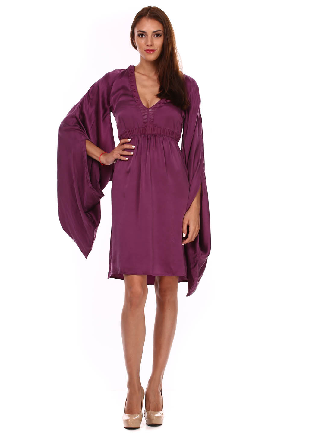 Фіолетова кежуал сукня Ra-Re