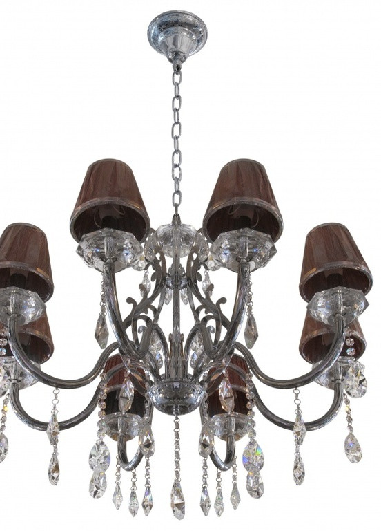 Люстра підвісна класична з абажуром BCL-309S/8 Brille (253887610)