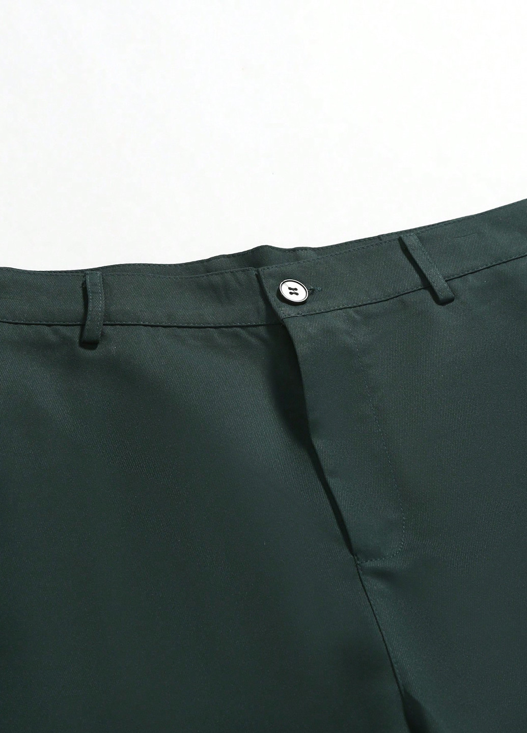 Сіро-зелений демісезонний костюм (жакет, штани) брючний SHEIN