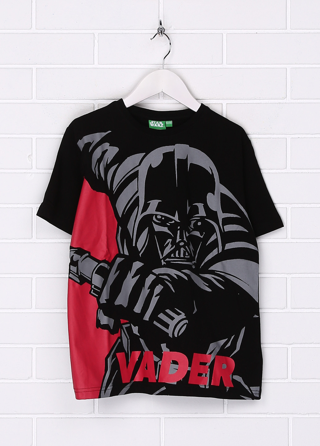 Черная летняя футболка с коротким рукавом Star Wars