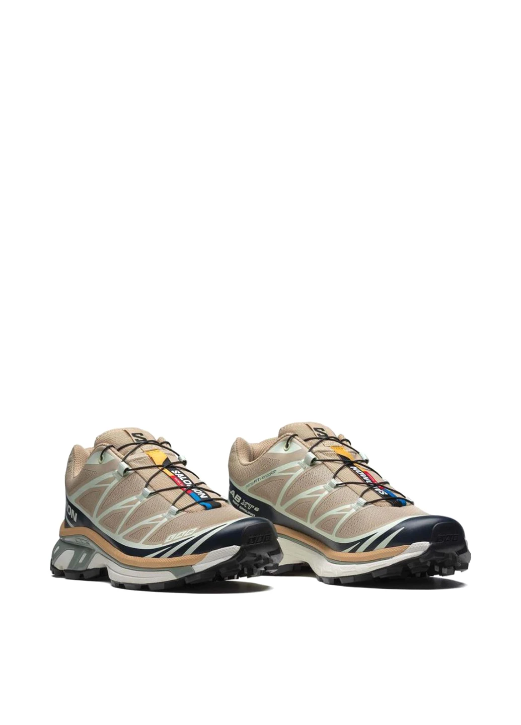 Бежевые демисезонные кроссовки l47737400 Salomon XT-6