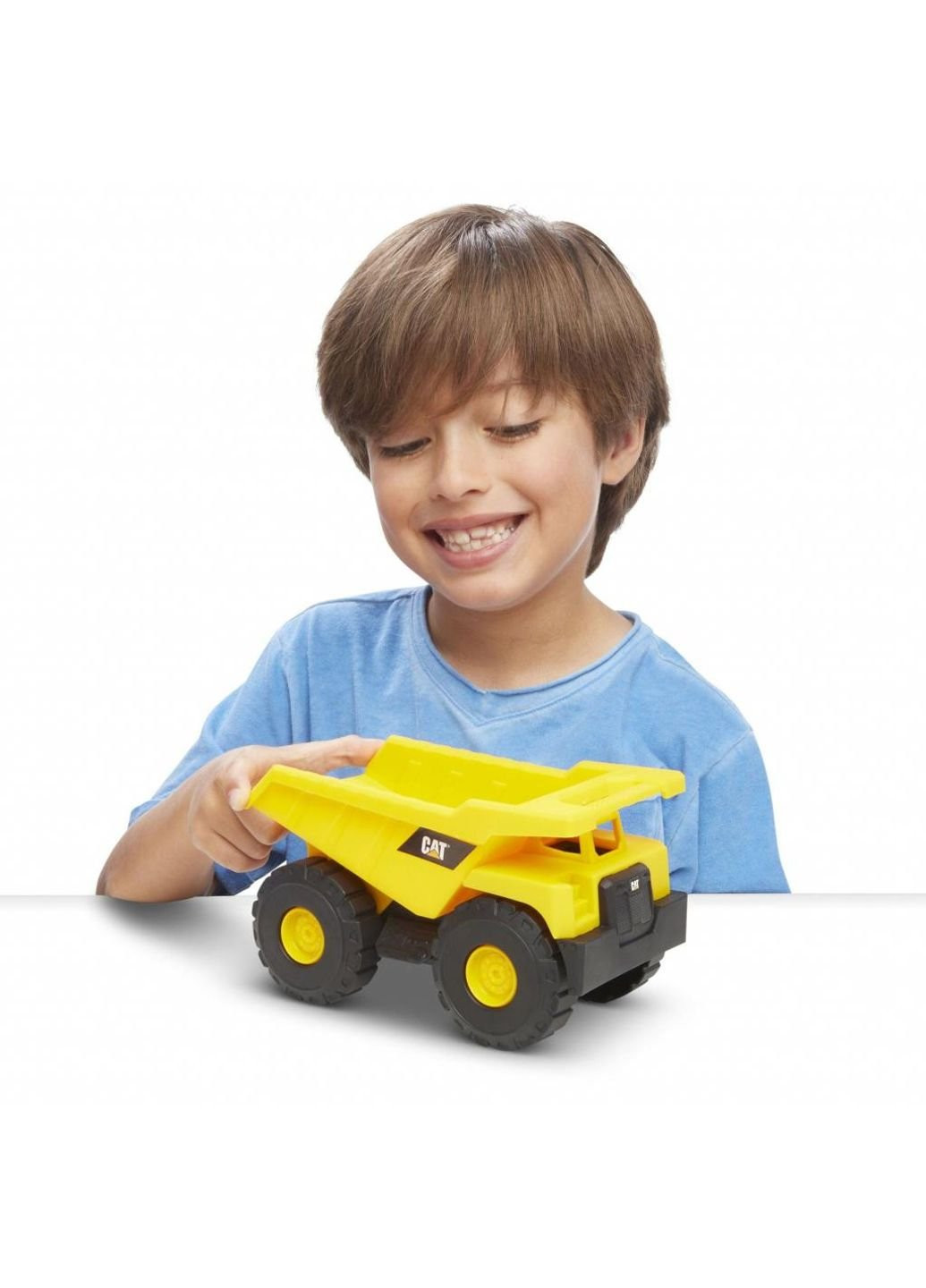 Спецтехніка Міні-будівельна техніка CAT Самоскид, 17 см (82011F) Funrise (254077341)