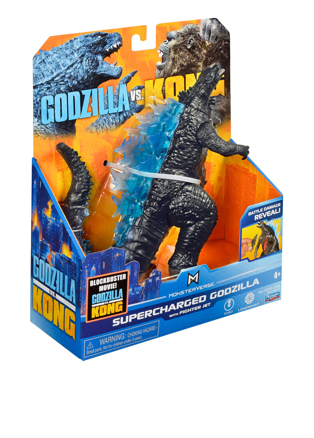 Фігурка Годзілла з суперенергією та знищувачем, 15 см Godzilla vs. Kong (253483966)
