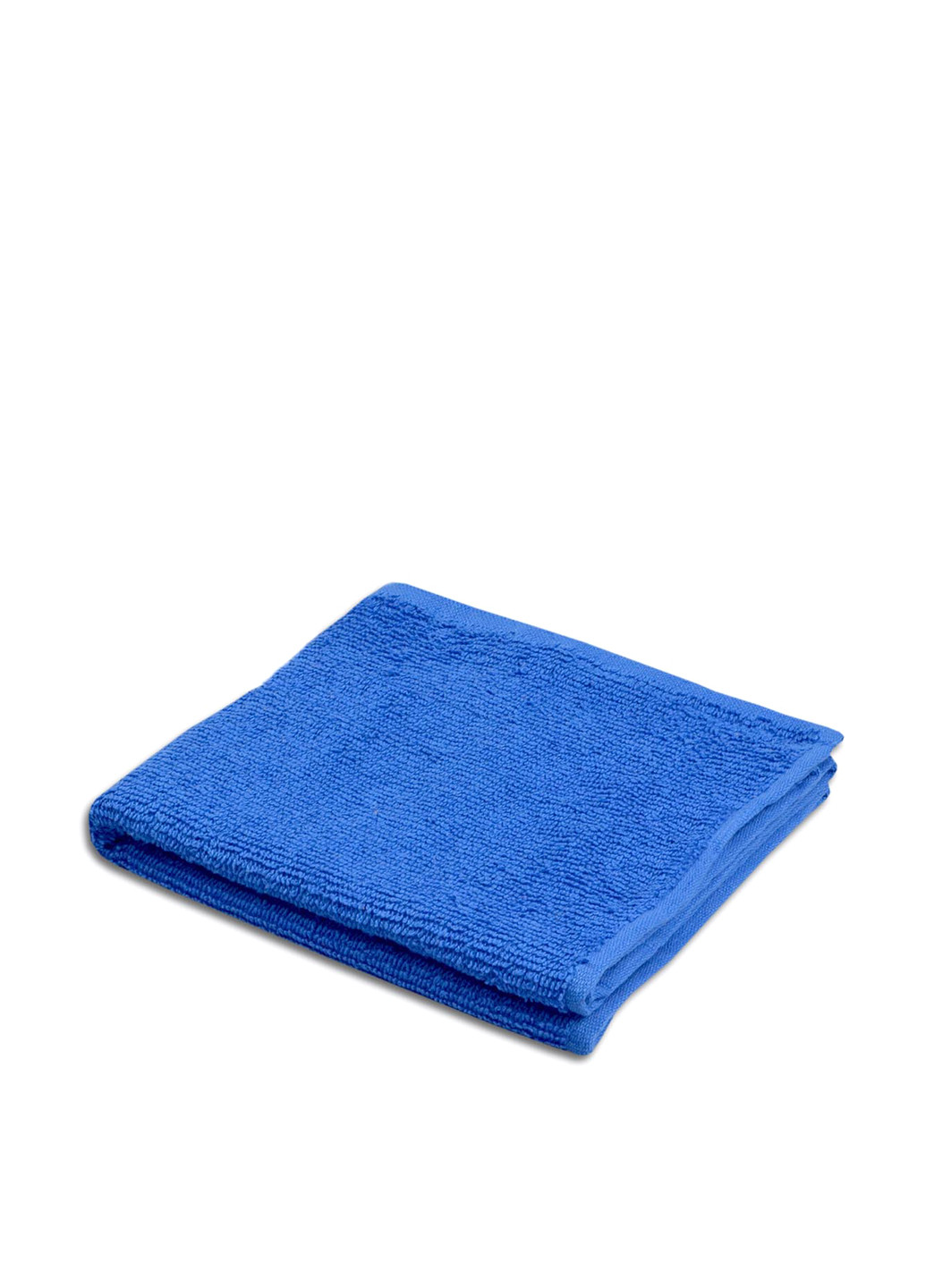 No Brand полотенце, 50х90 см однотонный синий производство - Пакистан