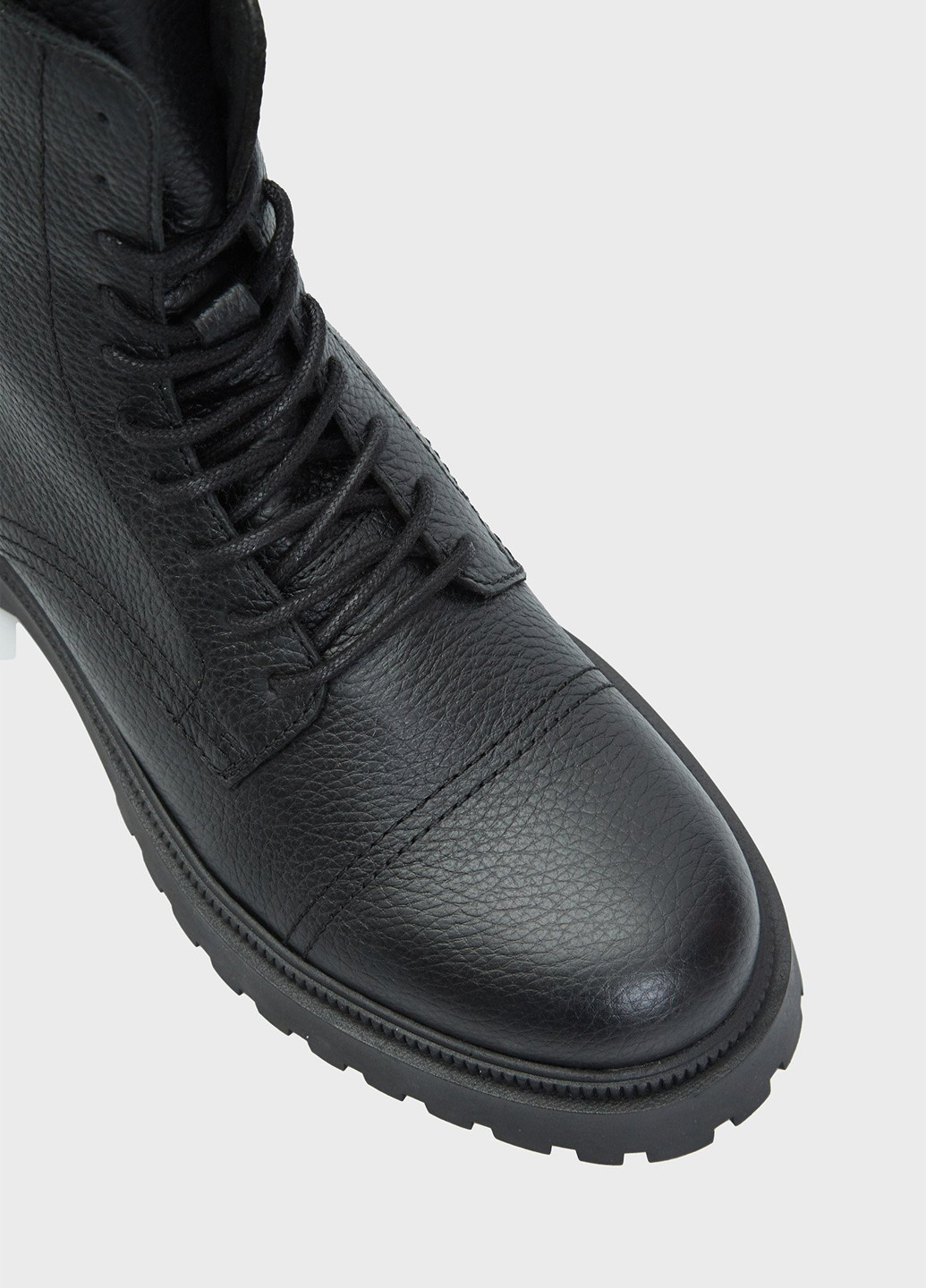 Черные зимние ботинки берцы Tommy Jeans