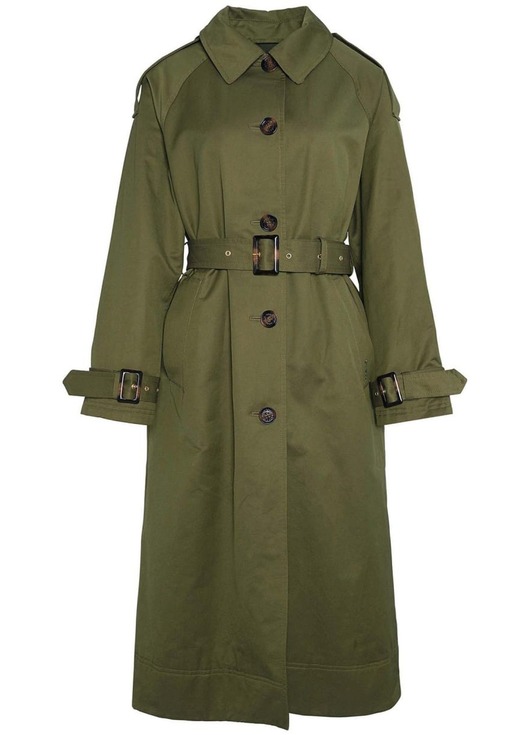 Плащ Barbour тренчкот на гудзиках демісезон (353209783)