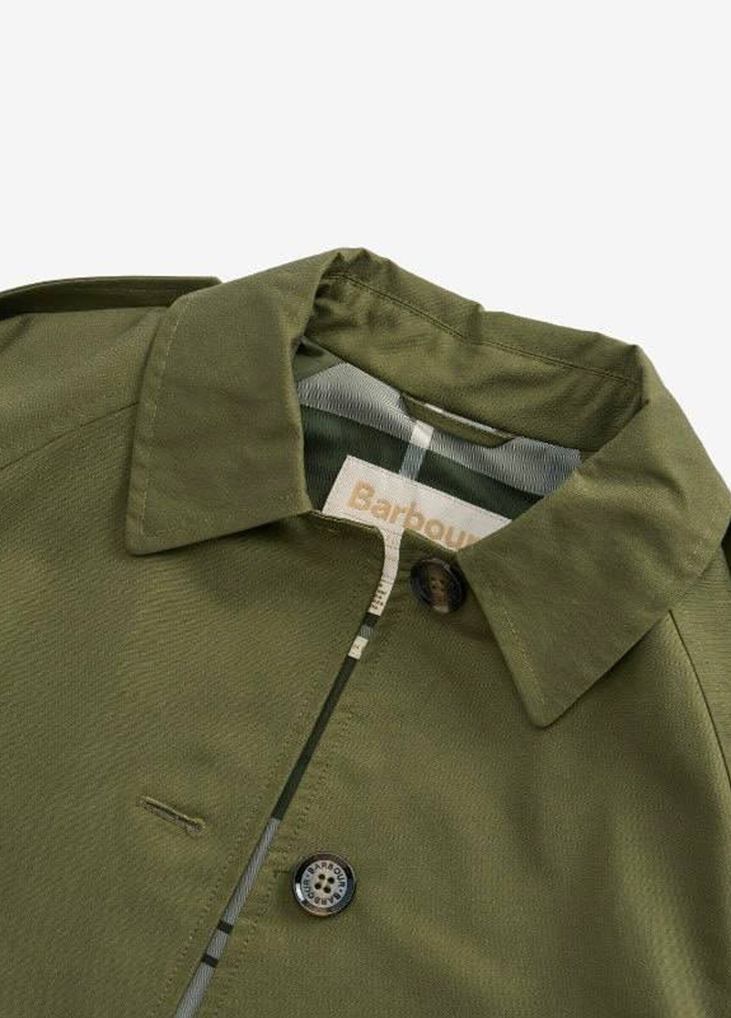 Плащ Barbour тренчкот на гудзиках демісезон (353209783)