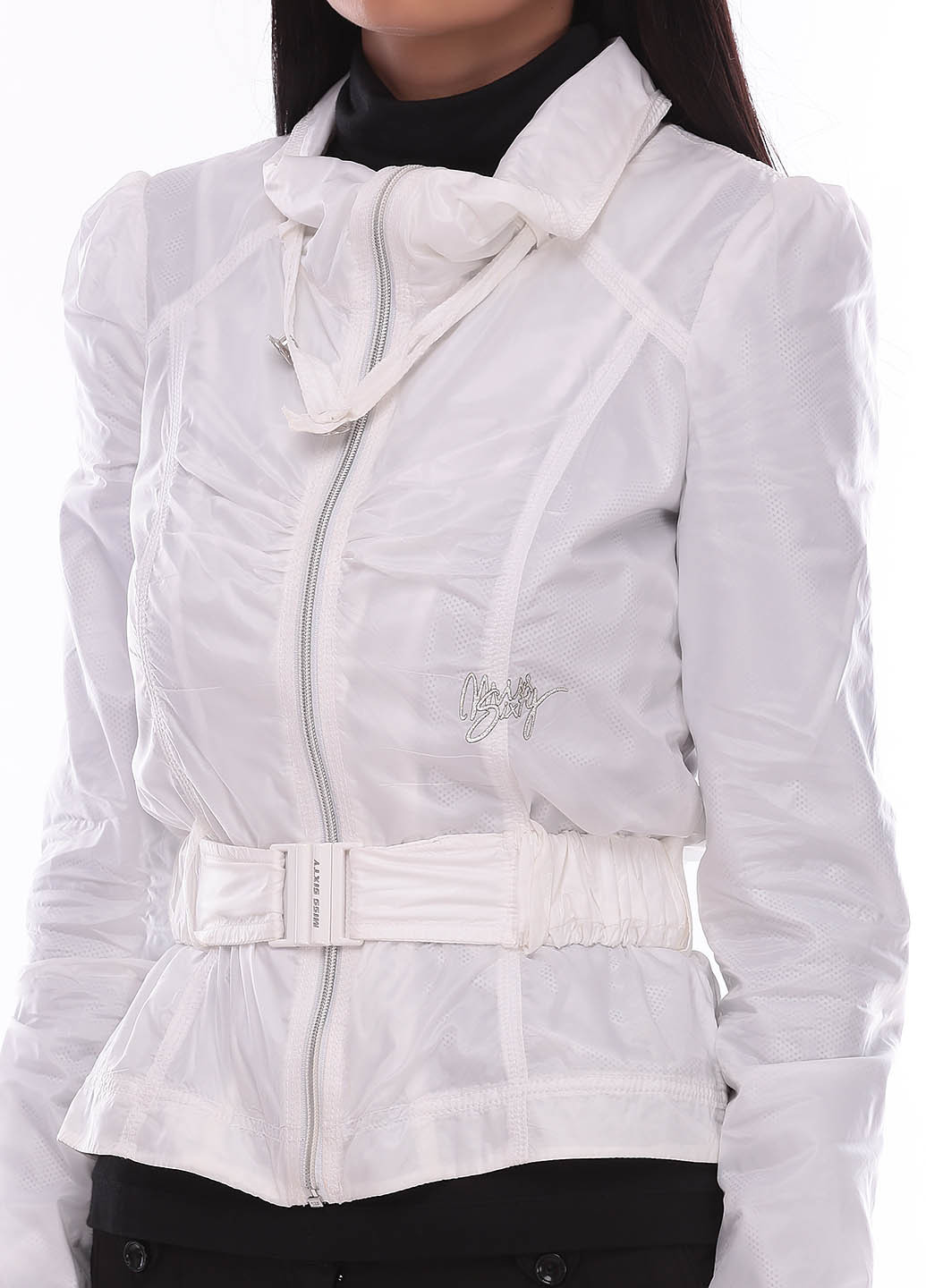 Белая демисезонная куртка Miss Sixty
