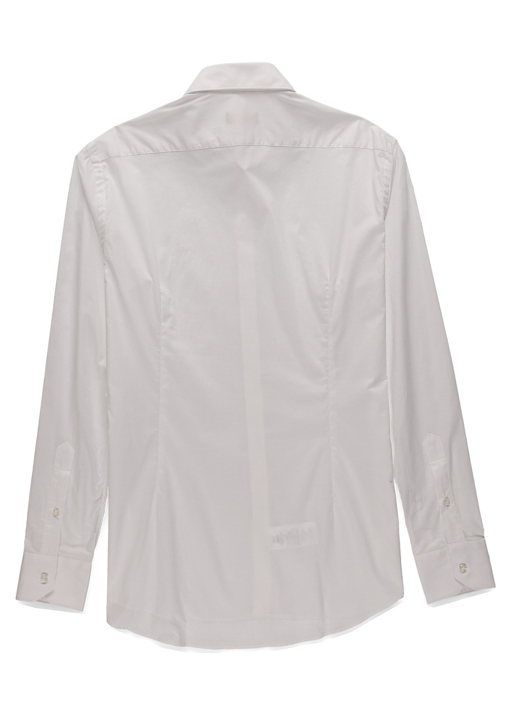 Белая классическая, кэжуал рубашка однотонная Nazarenogabrielli