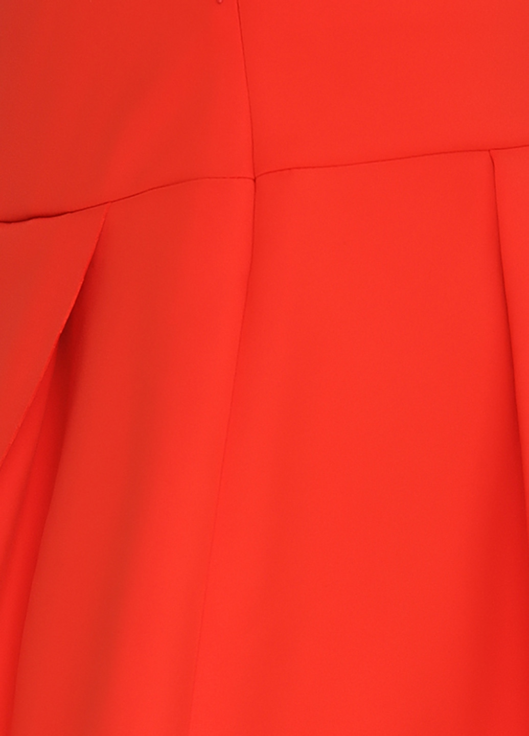 Красная кэжуал однотонная юбка Mango мини