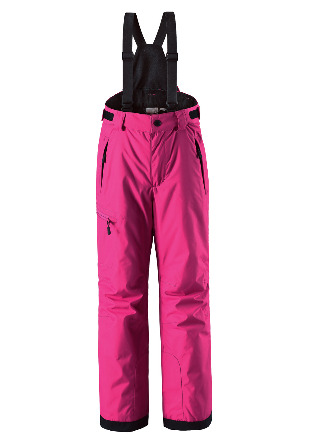 Темно-розовые кэжуал зимние прямые брюки Reima