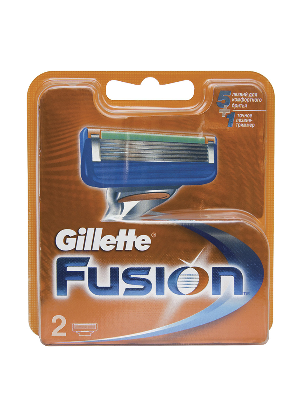 Сменный картридж Fusion (2 шт.) Gillette (69675564)