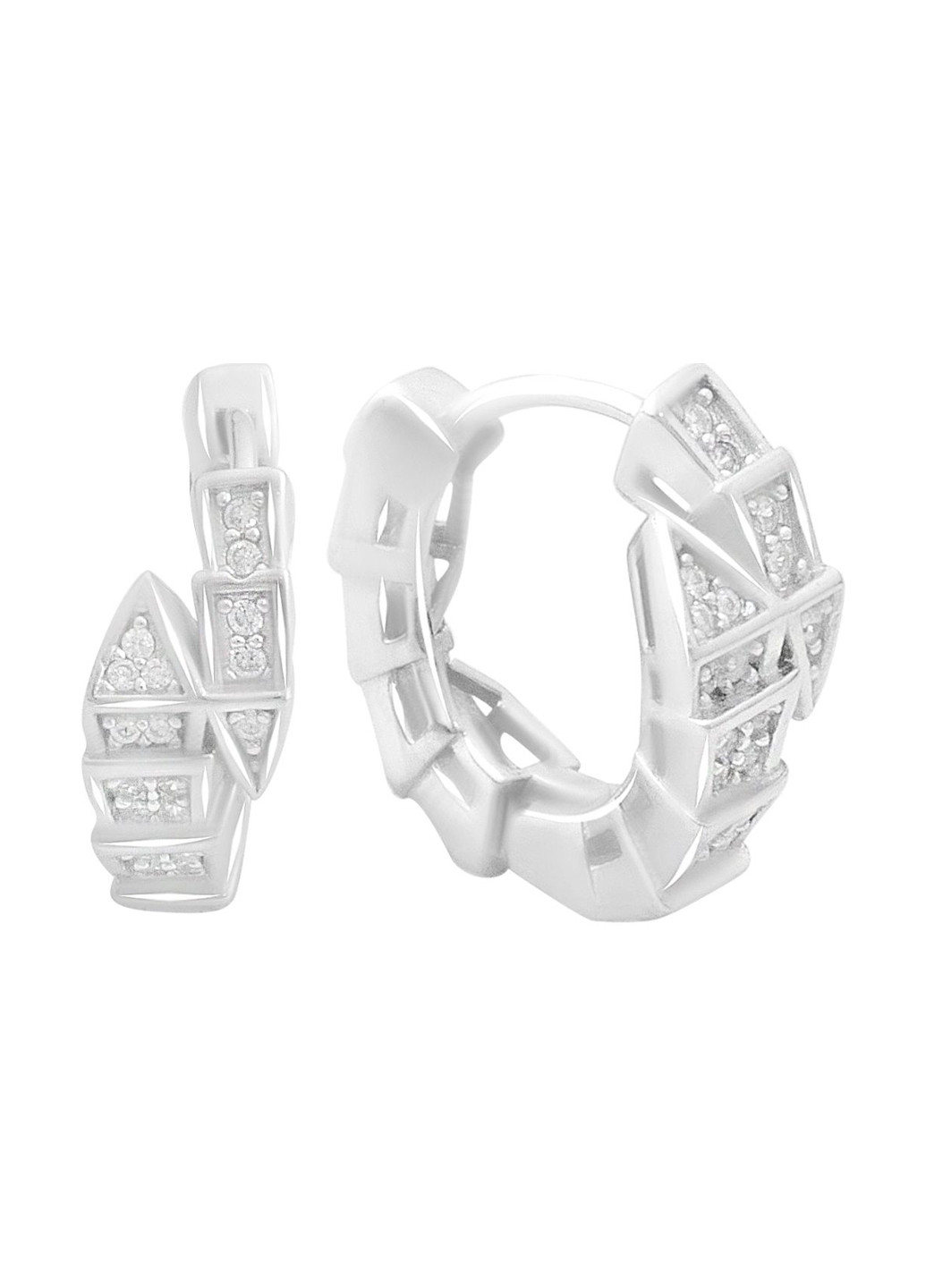 Сережки Silver Flame (354214710)