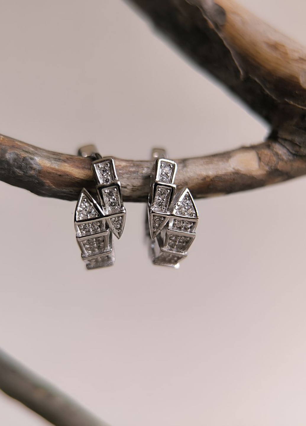 Сережки Silver Flame (354214710)