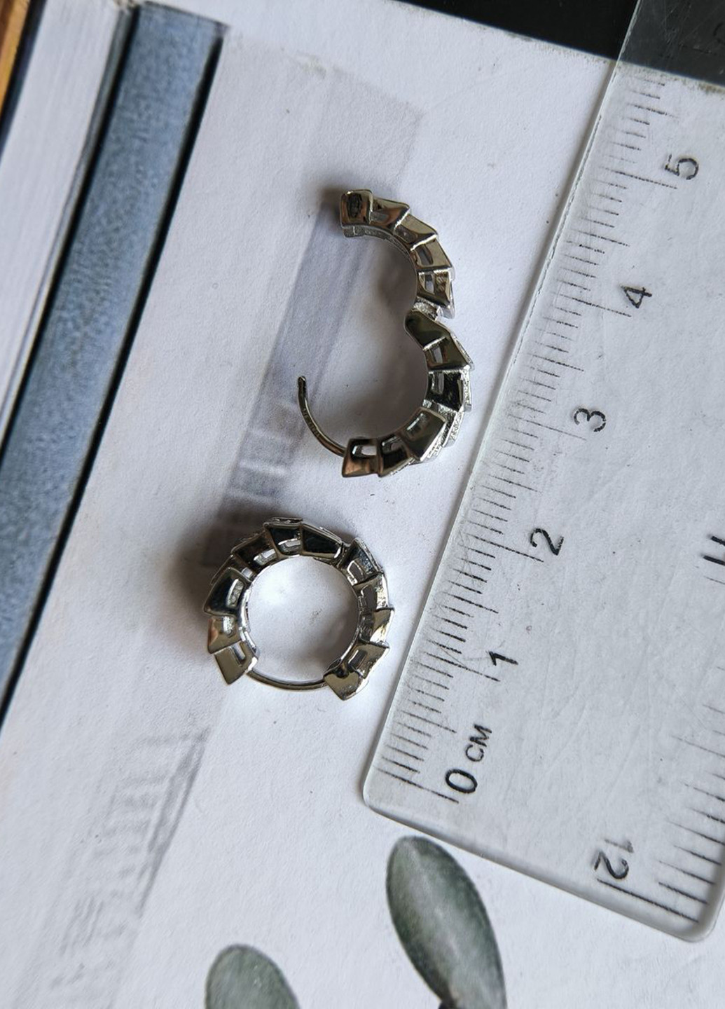 Сережки Silver Flame (354214710)