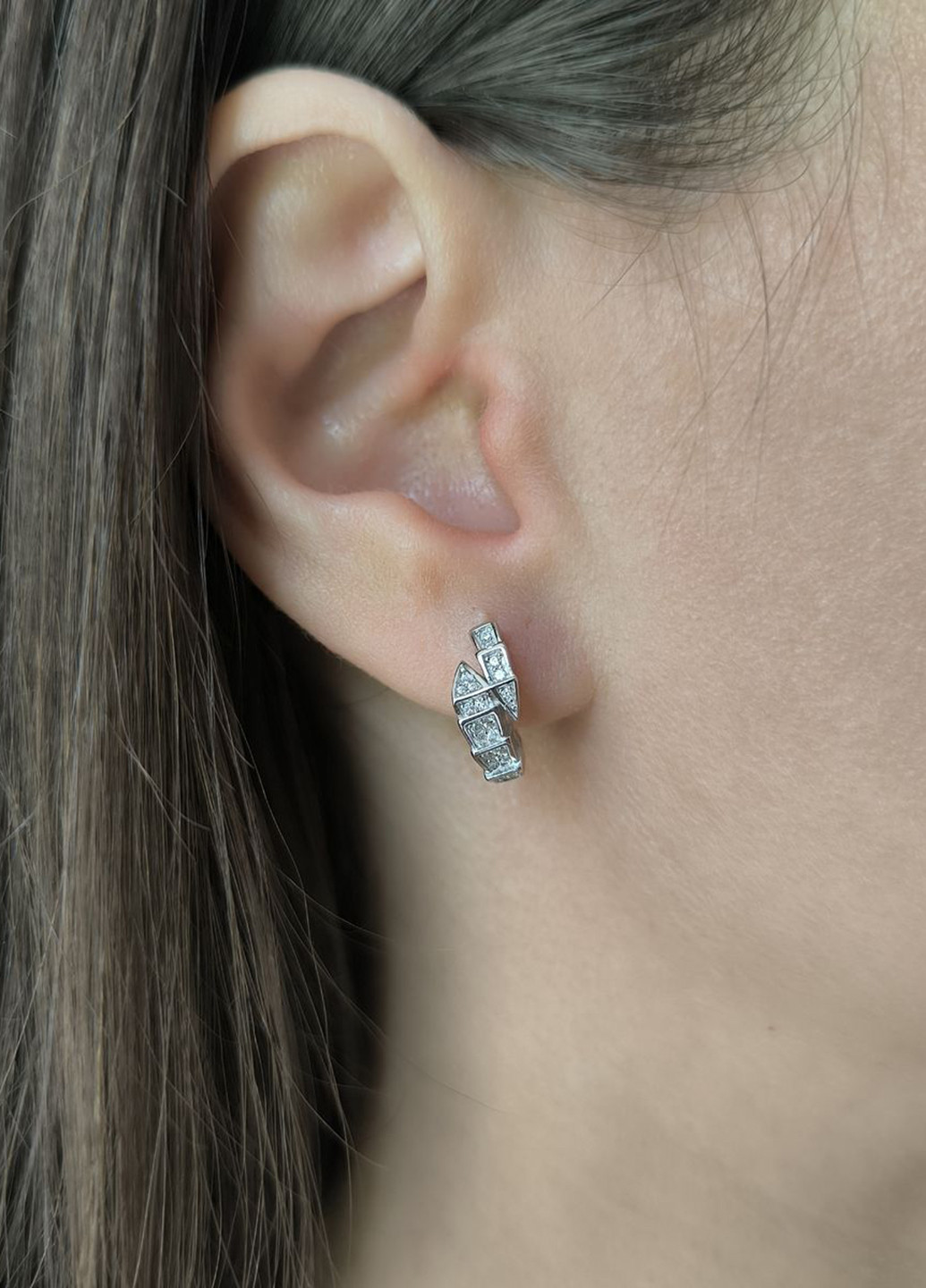 Сережки Silver Flame (354214710)