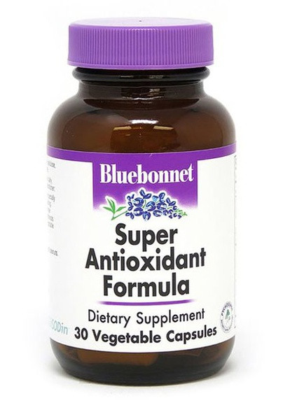 Super Antioxidant Formula 30 Veg Caps BLB0324 Bluebonnet Nutrition (256379967)