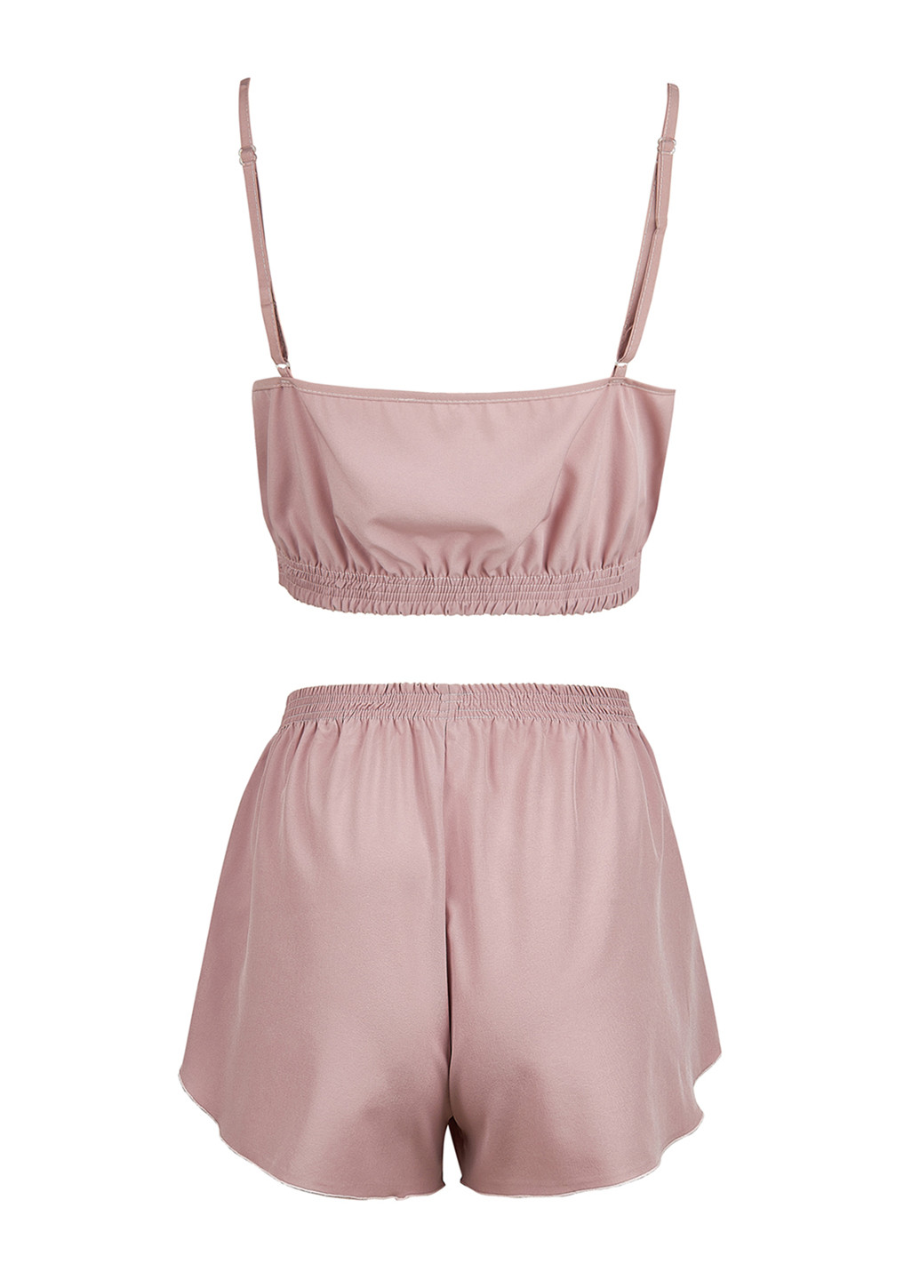 Пудровая всесезон пижама (топ, шорты) топ + шорты Fleri