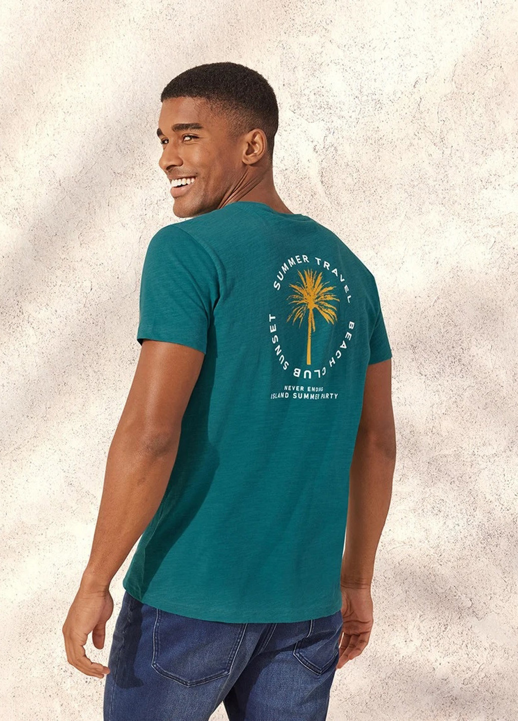 Темно-бірюзова футболка Livergy