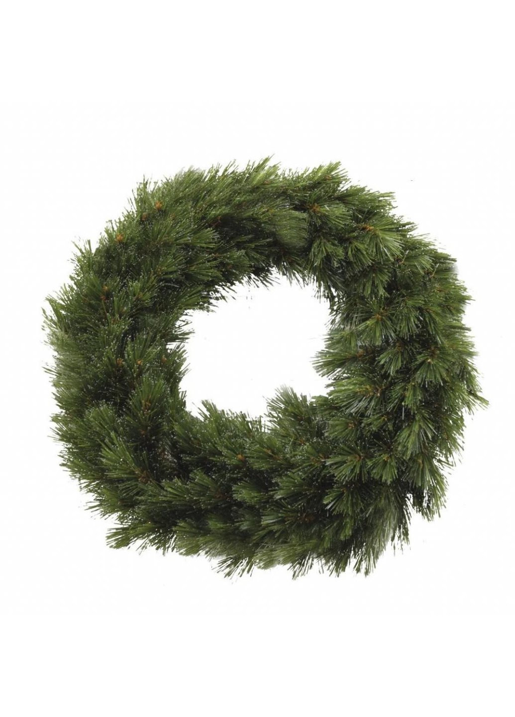 Украшение декоративное Венок Forest frosted 45 см Зеленый (8717669551973) Triumph Tree (254593525)